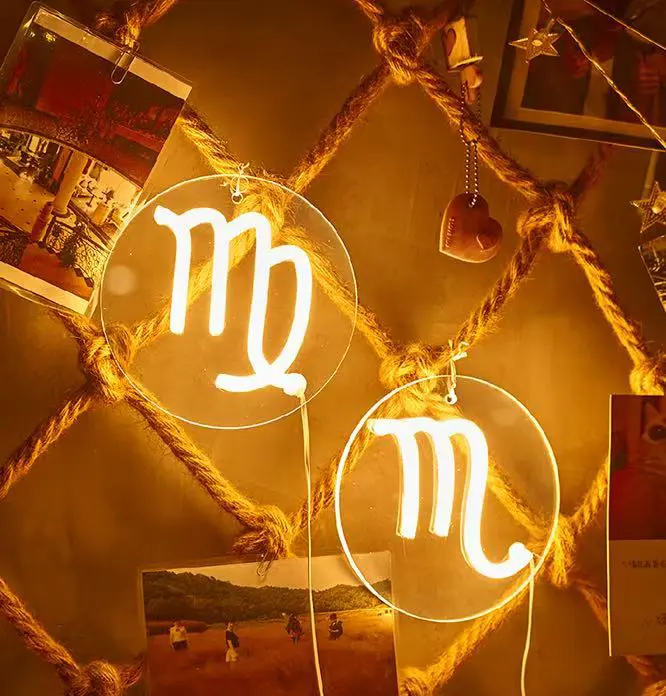 Large blue fabric light box wall